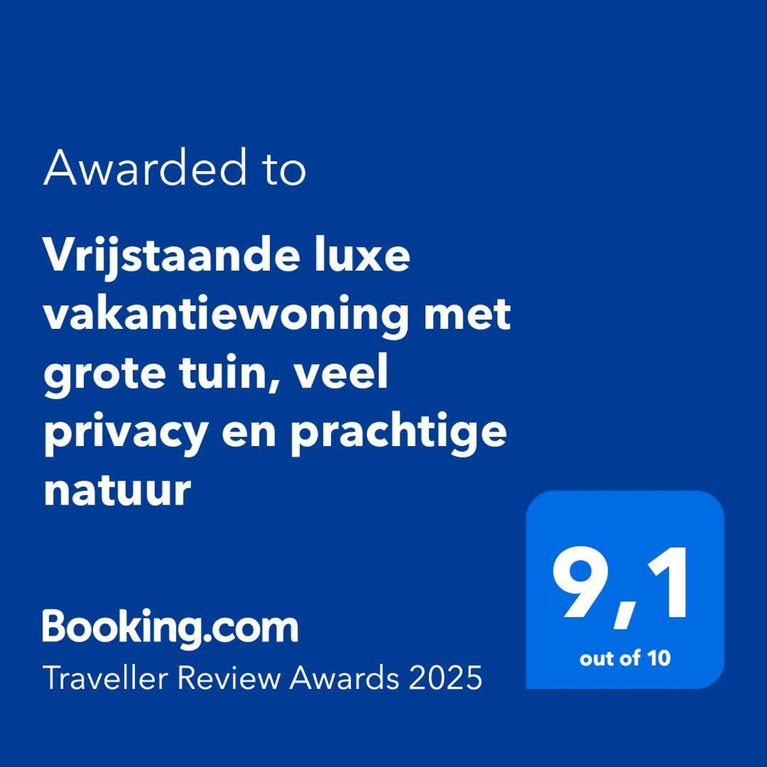 Vrijstaande Luxe Vakantiewoning Met Grote Tuin, Veel Privacy En Prachtige Geesbrug
